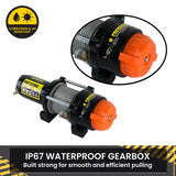 NNEDPE T Series 12V Electric Winch 1133KG 2500LBS