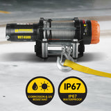 NNEDPE 12V Electric Winch 2041KG 4500LBS