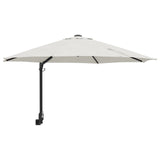 NNEVL Cantilever Umbrella Sand Polyester, Aluminium Large Collapsible
