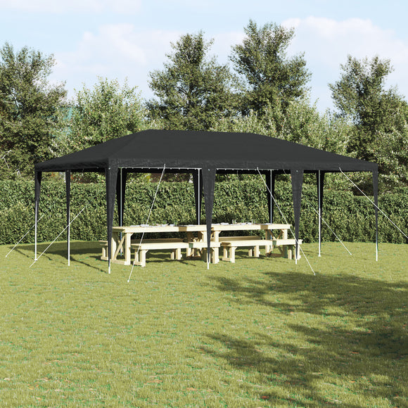 NNEVL Party Tent Anthracite 6x4 m PE