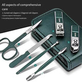 NNEOBA Portable Stainless Steel Nail Clipper Set (6 pcs)