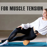 NNETM Natural Cork Yoga Roller Pilates Block (Beige)