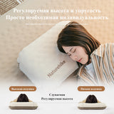 NNEOBA 2-in-1 Foam Inflatable Pillow for Travel & Camping