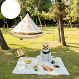 NNEOBA Outdoor Picnic Blanket Ultra-Light Large Canvas Mat