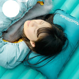 NNEOBA Self-Inflating Travel Pillow Compact Ultralight Camping Pillow