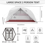 NNEOBA Star River 2-Person Ultralight Waterproof Camping Tent