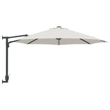 NNEVL Cantilever Umbrella Sand Polyester, Aluminium Large Collapsible