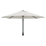 NNEVL Cantilever Umbrella Sand Polyester, Aluminium Large Collapsible
