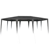 NNEVL Party Tent Anthracite 6x4 m PE