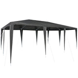 NNEVL Party Tent Anthracite 6x4 m PE