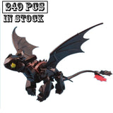 NNEOBA Night Dragon Building Block Set for Kids (249pcs)