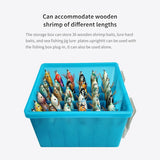 NNEOBA Luminous Fishing Tackle Box with 36 Grids