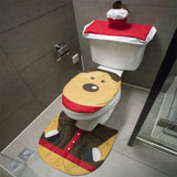 NNEOBA Cute Christmas Toilet Seat Covers