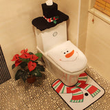 NNEOBA Cute Christmas Toilet Seat Covers