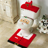 NNEOBA Cute Christmas Toilet Seat Covers