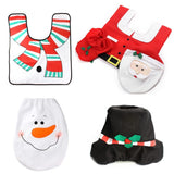 NNEOBA Cute Christmas Toilet Seat Covers
