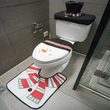 NNEOBA Cute Christmas Toilet Seat Covers