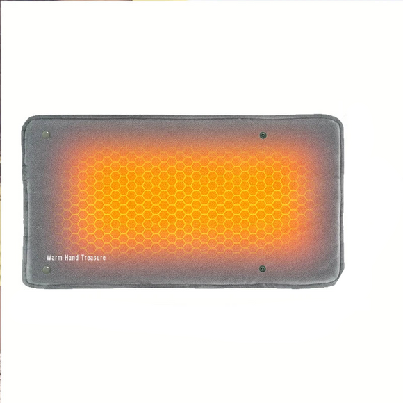 NNEOBA Graphene Quick Heating Warming Pad Hand Warmer  Grey