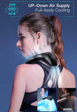 NNEOBA Portable Neck Air Conditioner Bladeless Cooling Fan