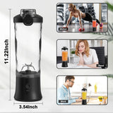 NNEOBA Portable USB Rechargeable Mini Blender