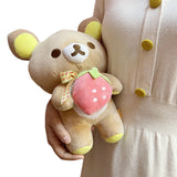 NNEOBA Valentines Strawberry Plush Teddy Bear Stuffed Toy
