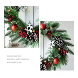 NNEOBA Artificial Christmas Wreath Door Hanging Decor