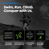 NNEOBA Ultra GPS Smartwatch with Dual-Band GNSS & Voice Calling
