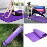 NNETM Non-Slip Foam Yoga Mat for Fitness & Pilates