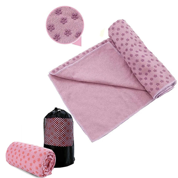 NNEOBA Non-Slip Portable Yoga Towel & Fitness Mat