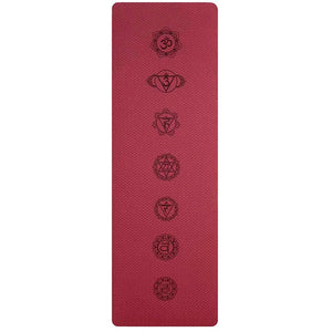 NNEOBA Non-Slip TPE Yoga Mat 6mm for Fitness & Pilates
