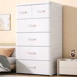 NNETB Pure White Deep Drawer Storage Cabinet