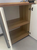 NNETB Nordic Kitchen Storage Cabinet Microwave Oven Rack