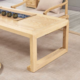NNETB Tatami Ash Wood Zen Tea Table