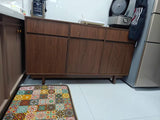 NNETB Side Cabinet Retro Storage for Living Room