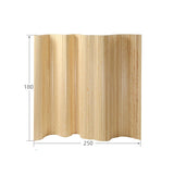 NNETB Wooden Folding Room Divider Privacy Screen