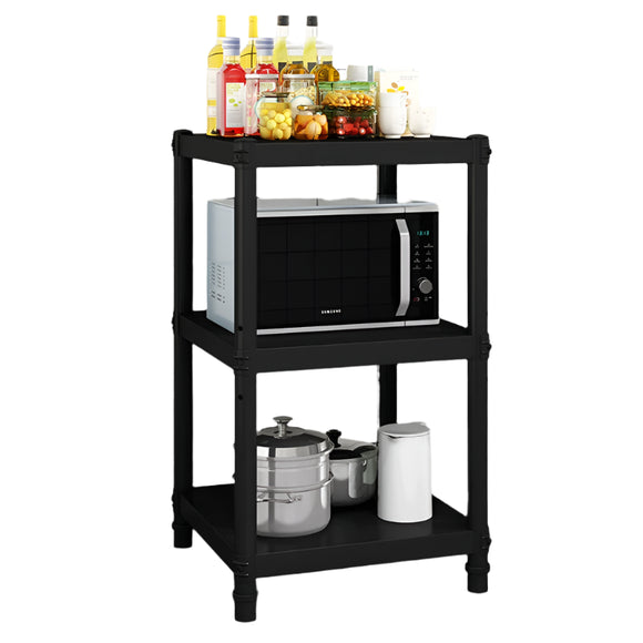 NNETB 3-Tier Carbon Steel Kitchen Storage Rack