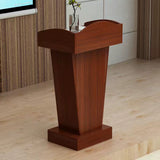 NNETB Teak Teacher’s Podium Desk for Classroom Use