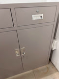 NNETB Metal Office Storage Cabinet with Lock Drawers