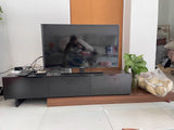 NNETB Telescopic TV Cabinet with Coffee Table Combo