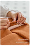 NNETB Corduroy Caramel Twist Stool