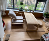 NNETB Tatami Ash Wood Zen Tea Table