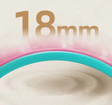 NNETB Yoga Wheel and Shoulder Roller – Deep Massage Pilates Circle, Rose Red