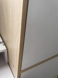 NNETB 6-Drawer Tall Storage Cabinet with Door Stopper