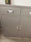 NNETB Metal Office Storage Cabinet with Lock Drawers