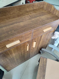 NNETB Modern Sideboard Cabinet with Drawer and Double Doors