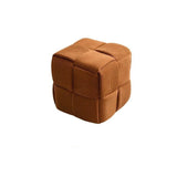 NNETB Corduroy Caramel Twist Stool