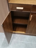 NNETB Modern Sideboard Cabinet with Drawer and Double Doors