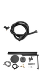 NNETB Outdoor Wall-Mounted Shower Column with Hot & Cold Water