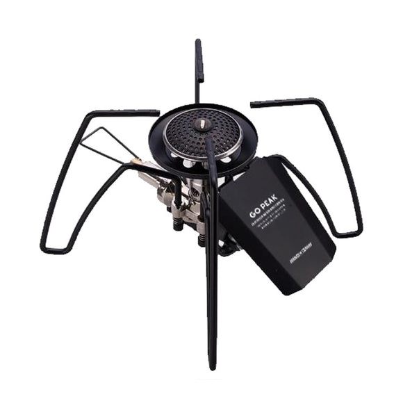 NNEOBA Spider Folding Camping Gas Stove Black
