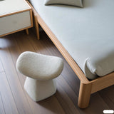 NNETB Nordic Lambskin Rotating Makeup Stool